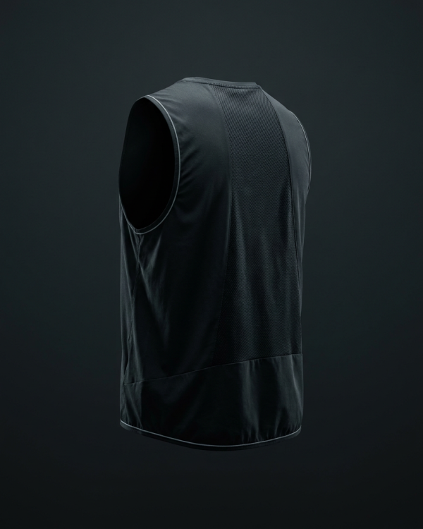 Rush Run Vest — Black