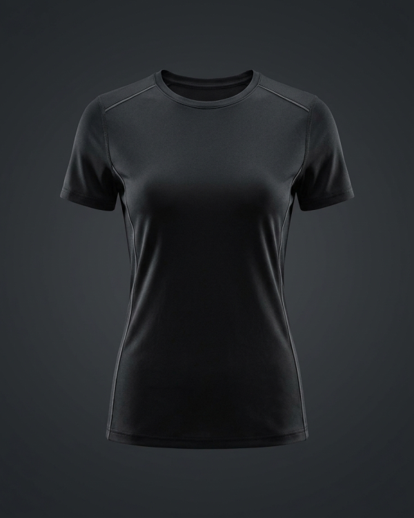 Velocity Run Tee W — Black